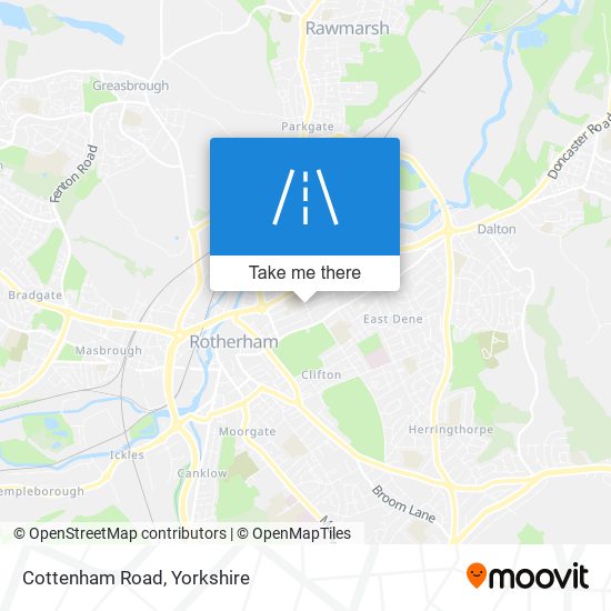 Cottenham Road map