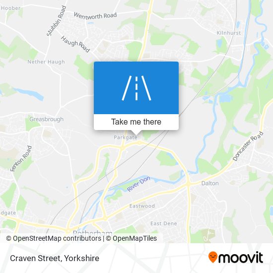 Craven Street map