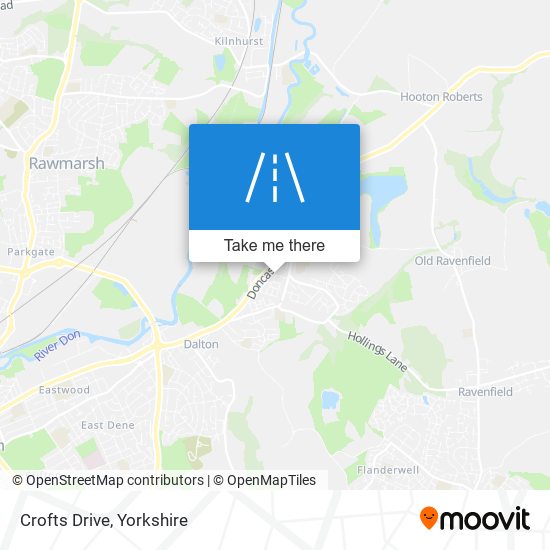 Crofts Drive map