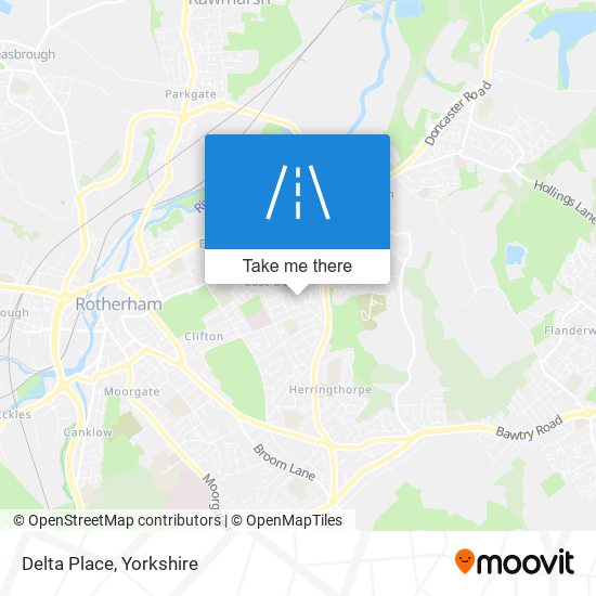 Delta Place map