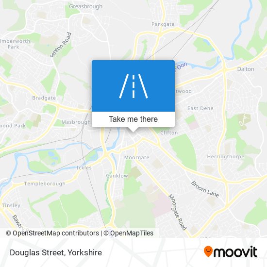 Douglas Street map