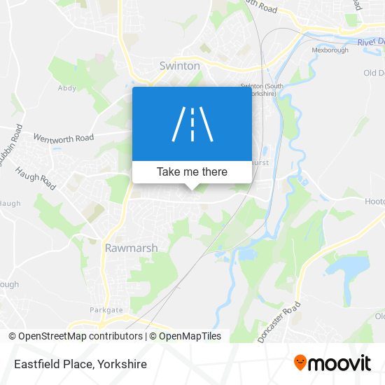 Eastfield Place map