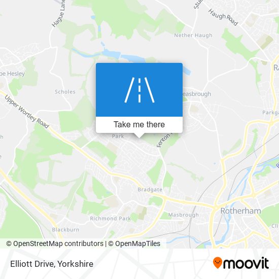 Elliott Drive map