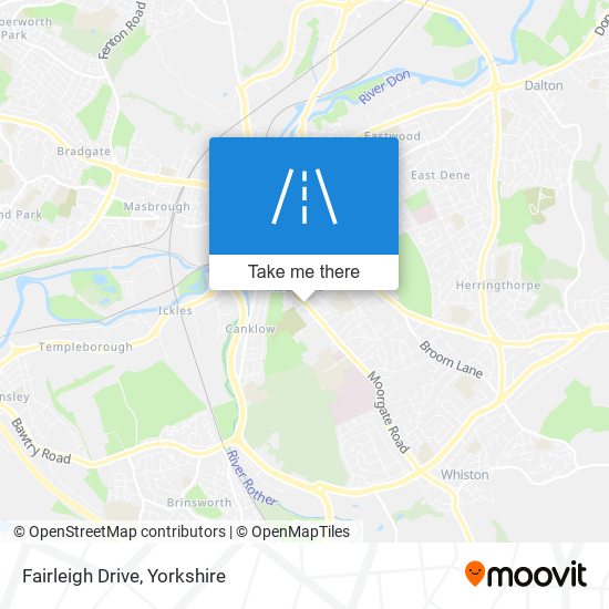 Fairleigh Drive map