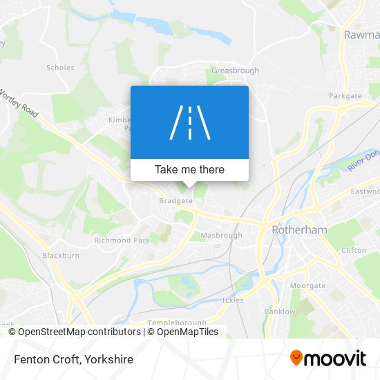 Fenton Croft map