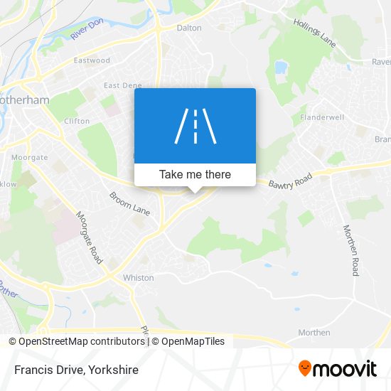 Francis Drive map
