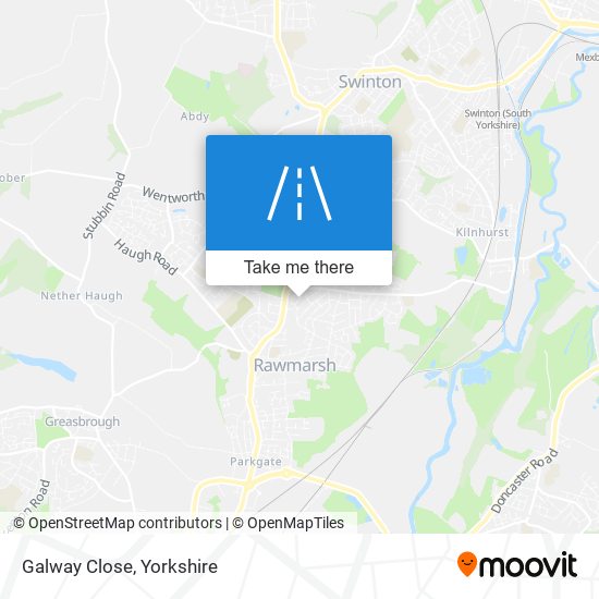 Galway Close map