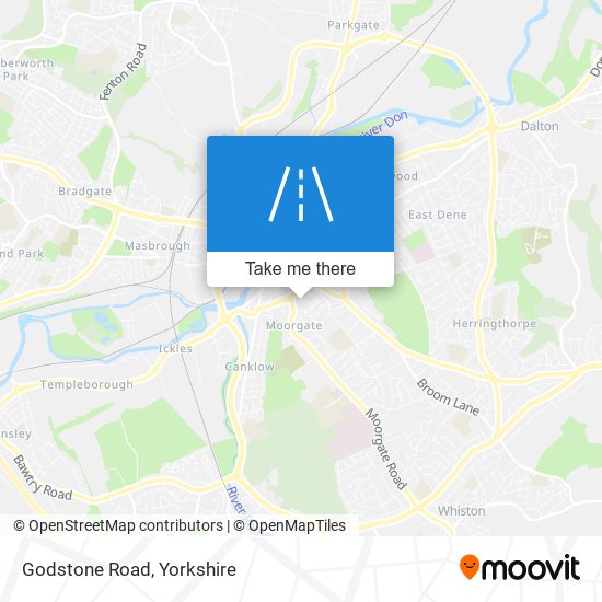 Godstone Road map