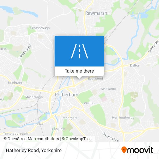 Hatherley Road map