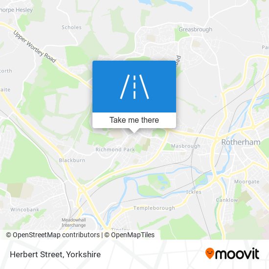Herbert Street map