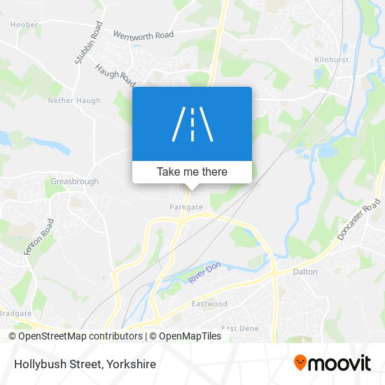 Hollybush Street map