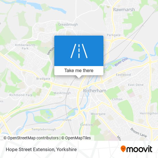 Hope Street Extension map