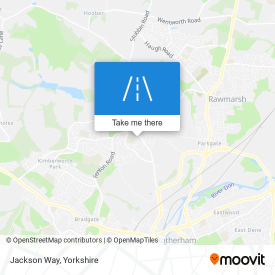 Jackson Way map