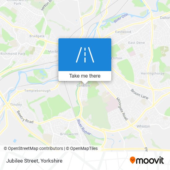 Jubilee Street map