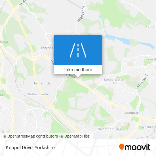 Keppel Drive map