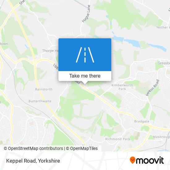 Keppel Road map