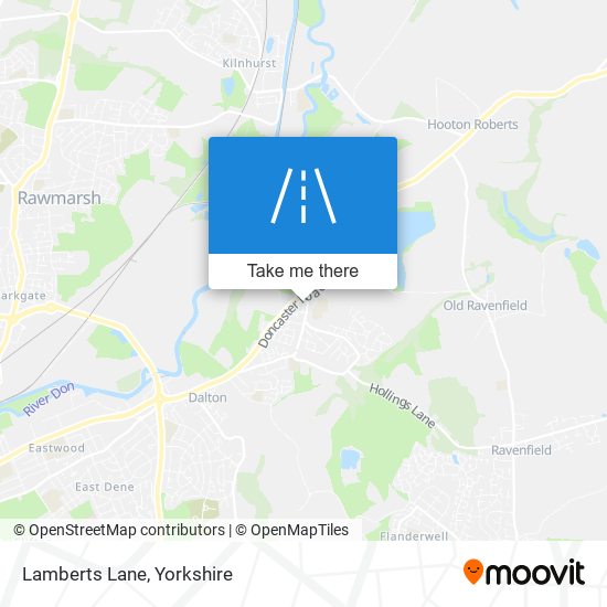 Lamberts Lane map