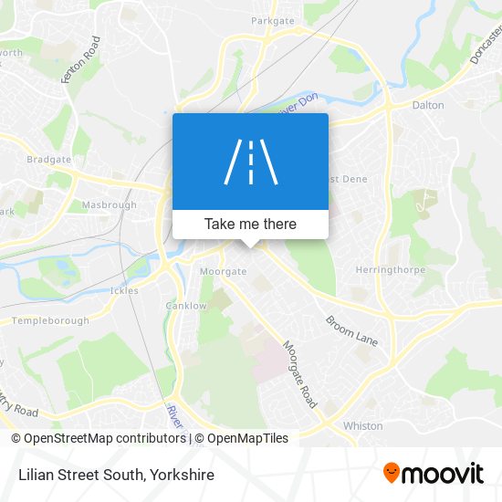 Lilian Street South map