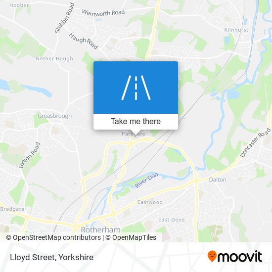 Lloyd Street map