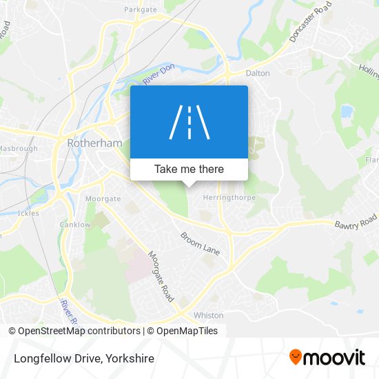 Longfellow Drive map
