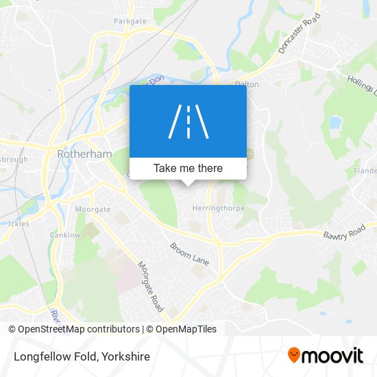Longfellow Fold map