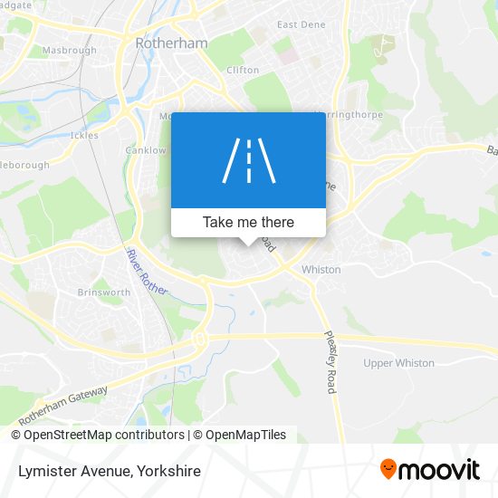 Lymister Avenue map