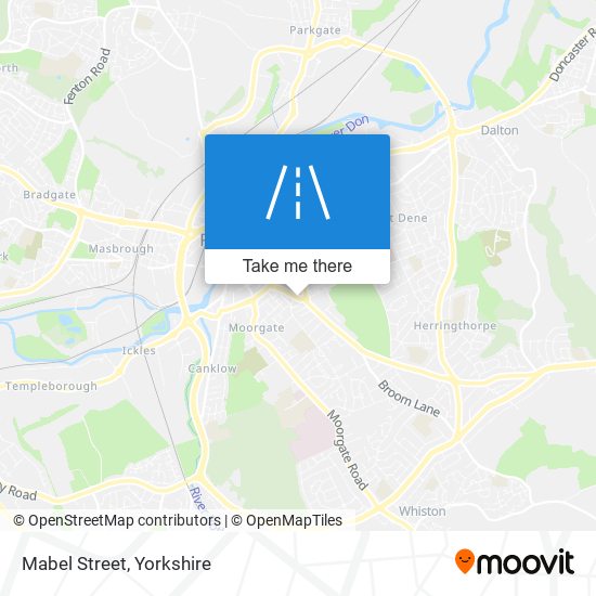 Mabel Street map