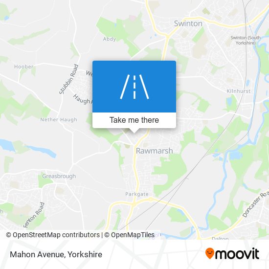 Mahon Avenue map