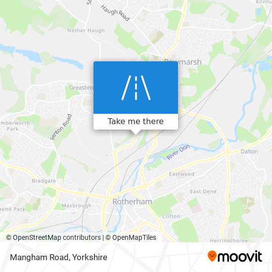 Mangham Road map