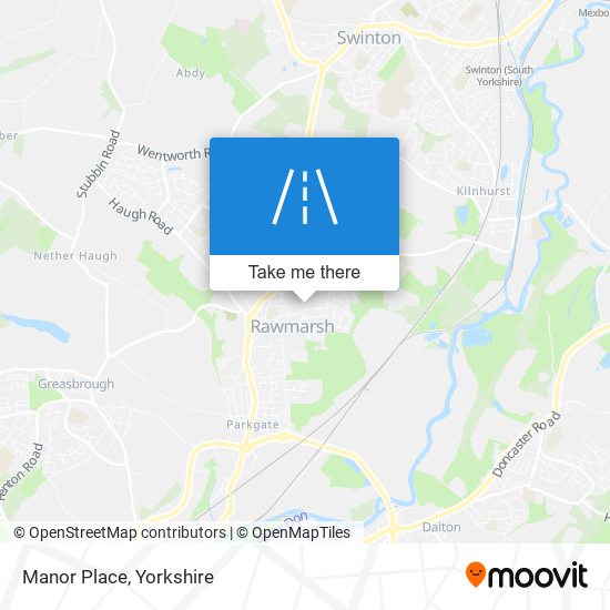 Manor Place map
