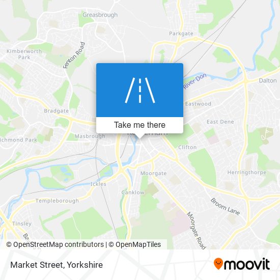 Market Street map