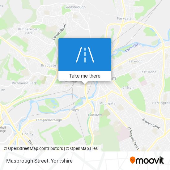 Masbrough Street map