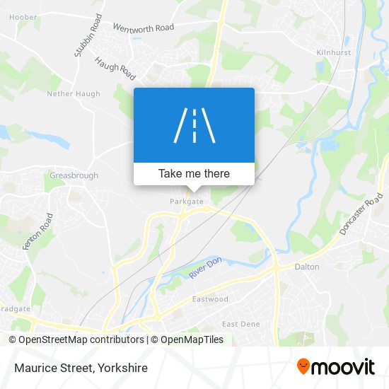 Maurice Street map