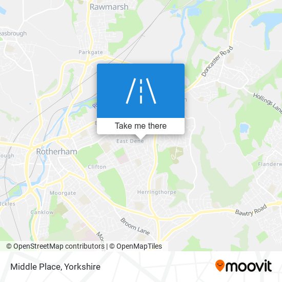 Middle Place map