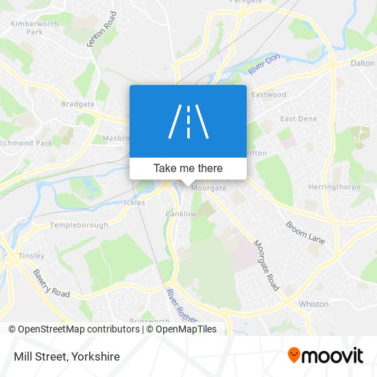 Mill Street map