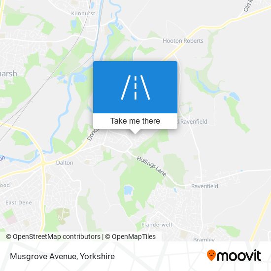Musgrove Avenue map