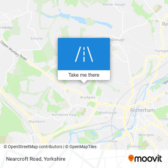 Nearcroft Road map