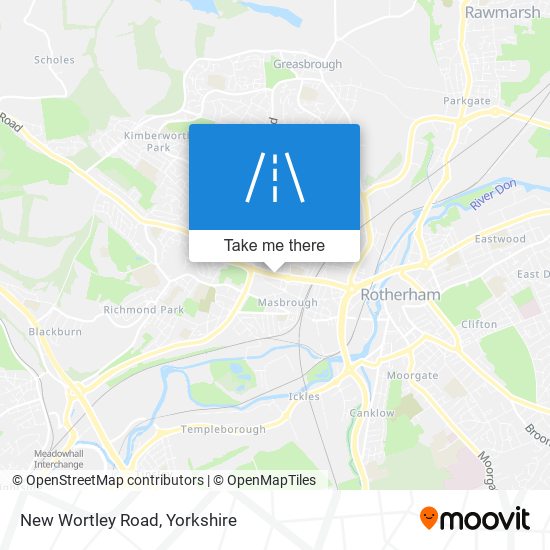 New Wortley Road map