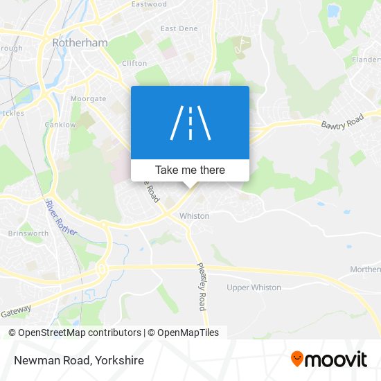 Newman Road map