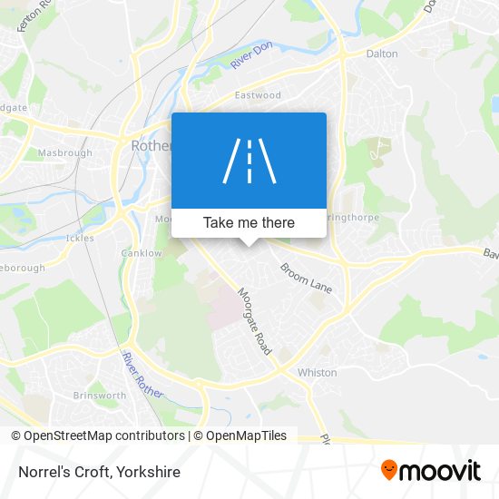 Norrel's Croft map