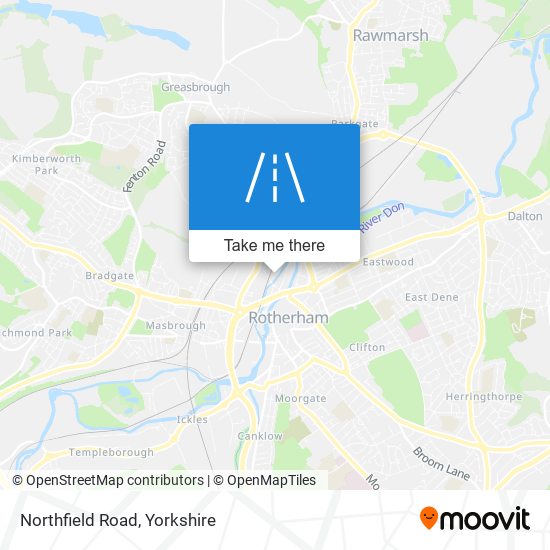 Northfield Road map