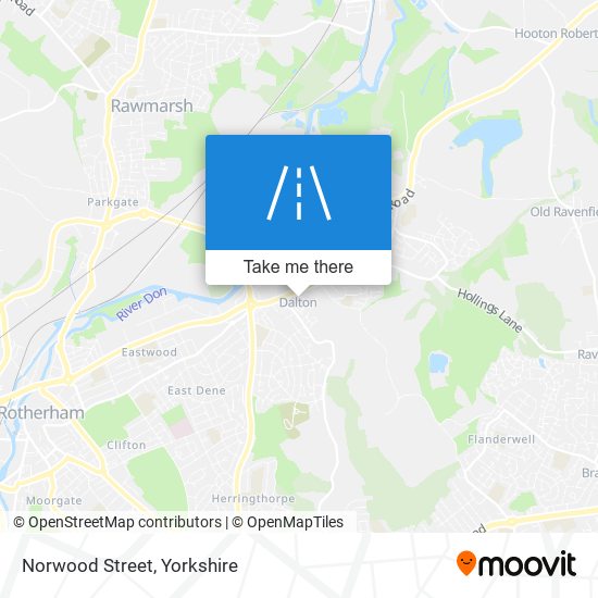 Norwood Street map