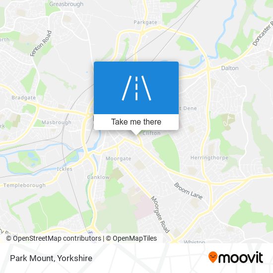 Park Mount map