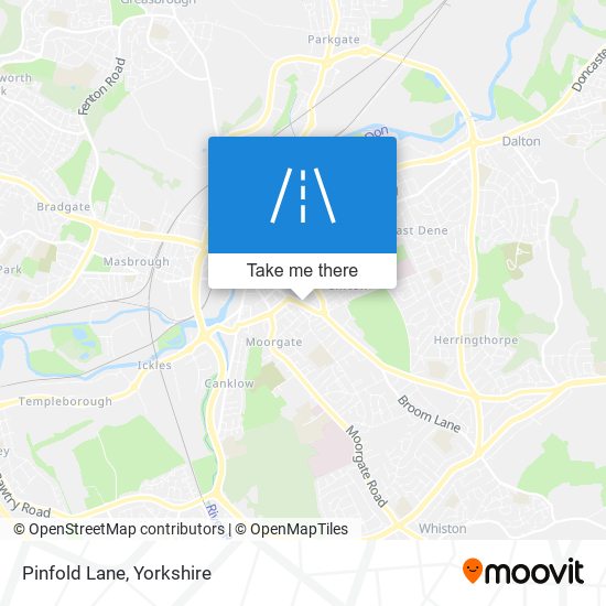 Pinfold Lane map