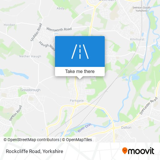 Rockcliffe Road map