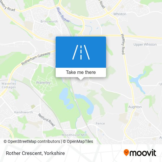 Rother Crescent map