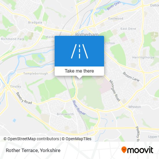 Rother Terrace map