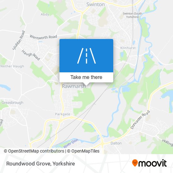 Roundwood Grove map