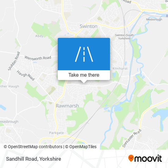 Sandhill Road map