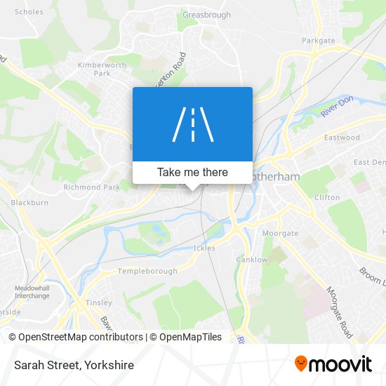 Sarah Street map